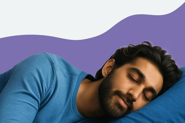 sleep improvement journey calm night deep sleep routine relaxation stress relief