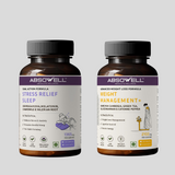 Weight & Rest Essentials Daily support for metabolism, stress, and better sleep. Absowell