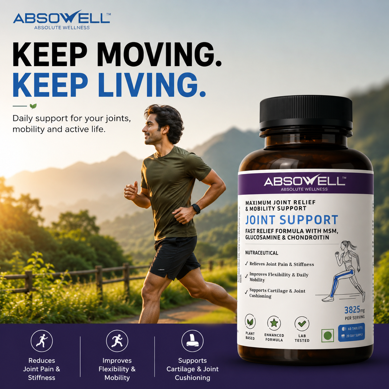 KEEP MOVING Absowell
