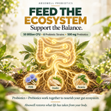 Probiotics + Prebiotics -50 Billion CFU | Absowell Gut Harmony Absowell