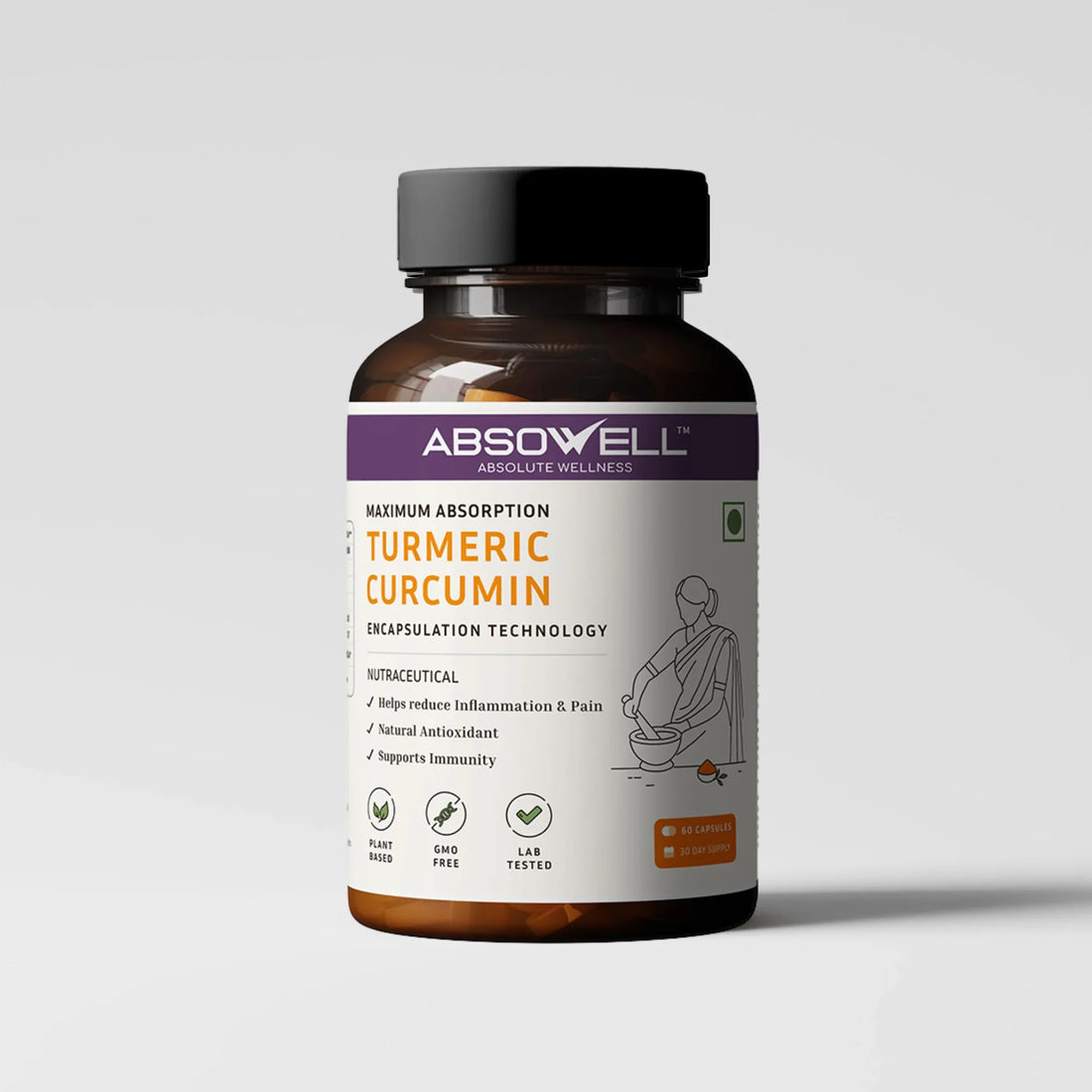 Absowell Turmeric Curcumin