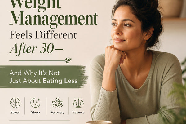 Why Weight Management Feels Different After 30 — And Why It’s Not Just About Eating Less Absowell