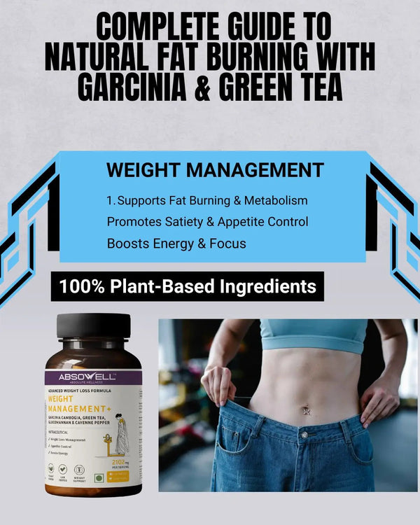 garcinia cambogia green tea fat burning weight loss natural supplements metabolism