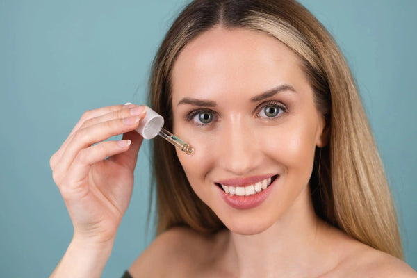 collagen for skin benefits youthful glowing skin anti aging skincare concept