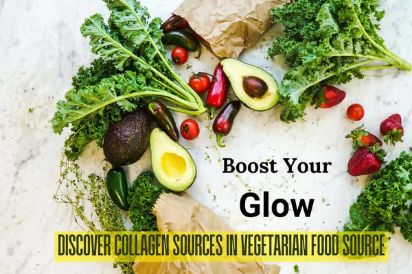 vegetarian collagen sources plant based foods healthy skin joints nutrition