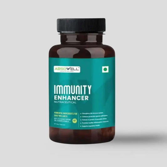 Immunity Booster with Beta-Glucan, Curcumin, Zinc & Vitamin D | 60 Caps Absowell
