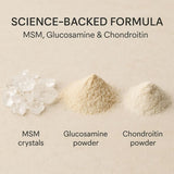 Absowell Joint Support Plant-Based Joint Comfort & Mobility Support with MSM, Glucosamine & Chondroitin NABL Lab Tested Absowell