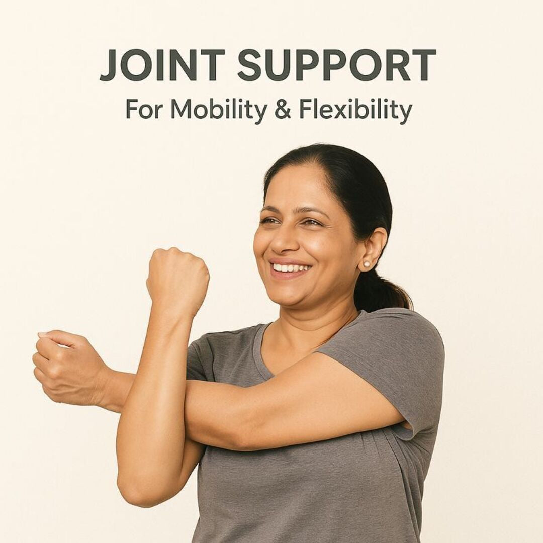 Absowell Joint Support Plant-Based Joint Comfort & Mobility Support with MSM, Glucosamine & Chondroitin NABL Lab Tested Absowell