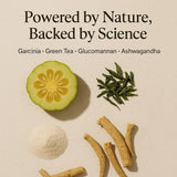 Absowell Weight Management – Natural Fat Metabolism Support, With Garcinia Cambogia, Glucomannan & Ashwagandha Absowell