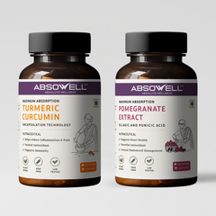 Absowell turmeric curcumin| Pomegranate extract