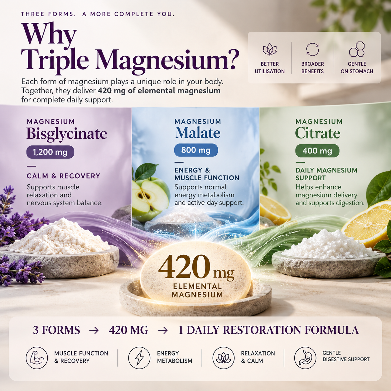 Triple Magnesium Complex Absowell