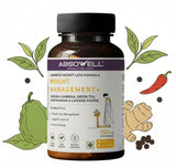 Absowell Weight Management – Natural Fat Metabolism Support, With Garcinia Cambogia, Glucomannan & Ashwagandha