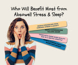 Absowell Stress Relief Sleep – Natural Sleep Aid with Ashwagandha, Melatonin & L-Theanine