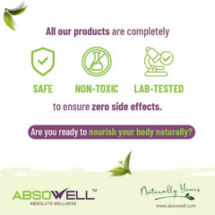 Absowell Healthy Aging Combo | Immunity & Skin aging Protection | 60+60 Cap | Overall Health Supplement